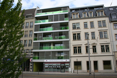 Neubau Wohnhaus Friedrichstraße 22 von Raum und Bau GmbH Dresden 