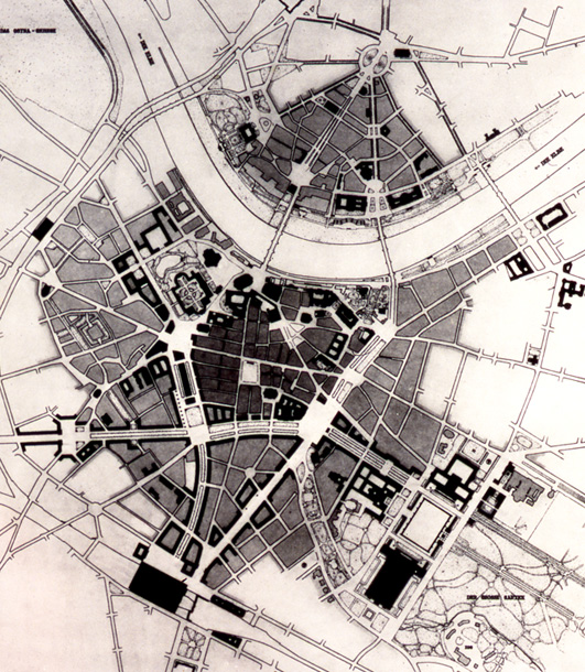 Plan Die Neugestaltung der Innenstadt Dresden vom 17. Oktober 1938