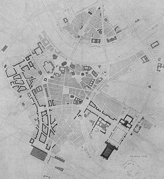 Plan Neugestaltung der Innenstadt Dresden vom 7. Juli 1938