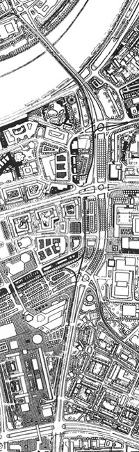 Generalbebauungsplan Dresden 1967 / 1969 (Ausschnitt) 