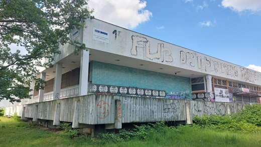 Robotronkantine - knftiger Ort des Kunsthauses Dresden Foto 2024