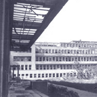 Kinderklinik nach der Bombardierung - 1949