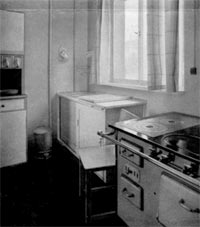 Küche für ein Einfamilienhaus, 1932