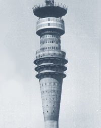 Dresdner Fernsehturm - 1968 im Bau