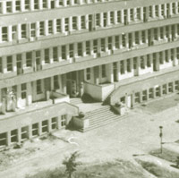 Kinderklinik 1956 - Eingangsbereich 