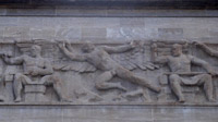 Ehemaliges Luftgaukommando Dresden - Relieffries von Karl Albiker, Schüler von Rodin